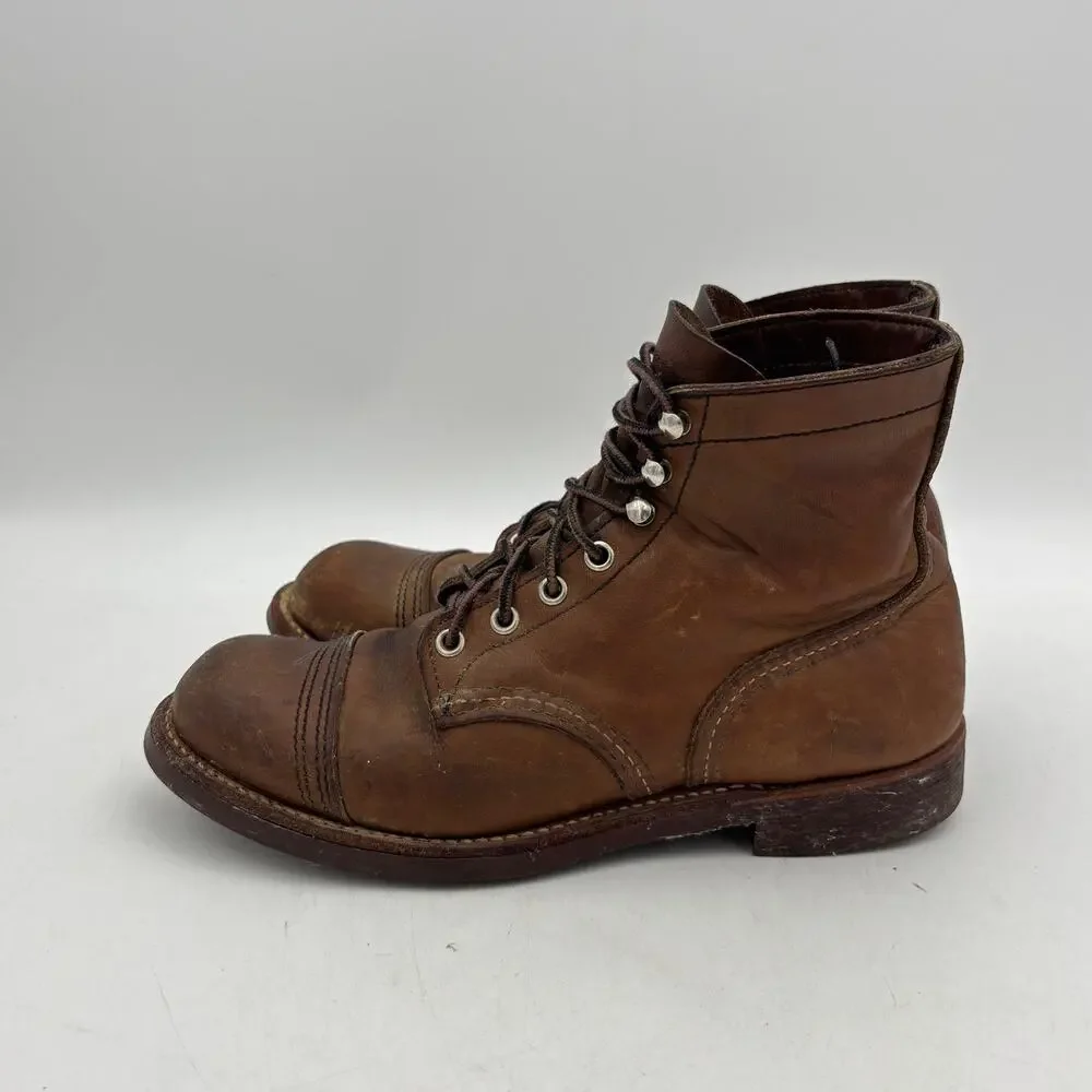 Red Wing 8111 Heritage Iron Ranger 6 Inch Boots Men's 7D Workwear